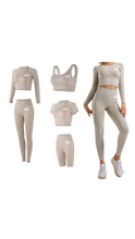 Load image into Gallery viewer, Kate Bow Pastel Mix and Match Fitness Set