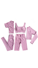 Load image into Gallery viewer, Kate Bow Pastel Mix and Match Fitness Set