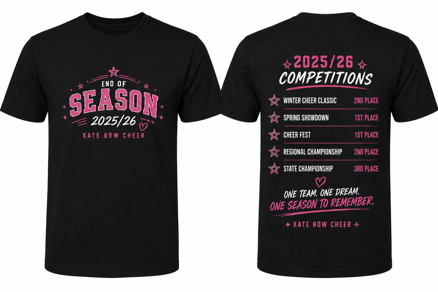 End of Season Cheer T-Shirt
