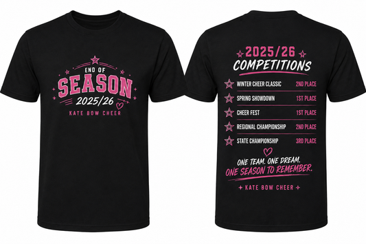 End of Season Cheer T-Shirt