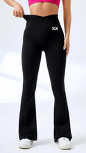 Load image into Gallery viewer, Kate Bow Bootcut Yoga Pants
