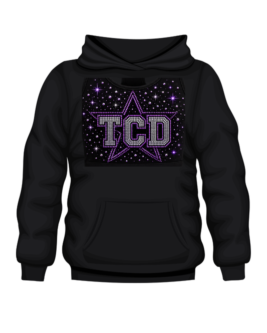 TCD Rhinestone Hoodie