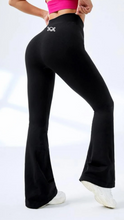 Load image into Gallery viewer, Kate Bow Bootcut Yoga Pants
