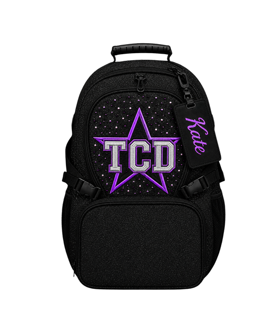 Tenby Cheer and Dance - Glitter Backpack