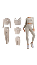 Load image into Gallery viewer, Kate Bow Pastel Mix and Match Fitness Set
