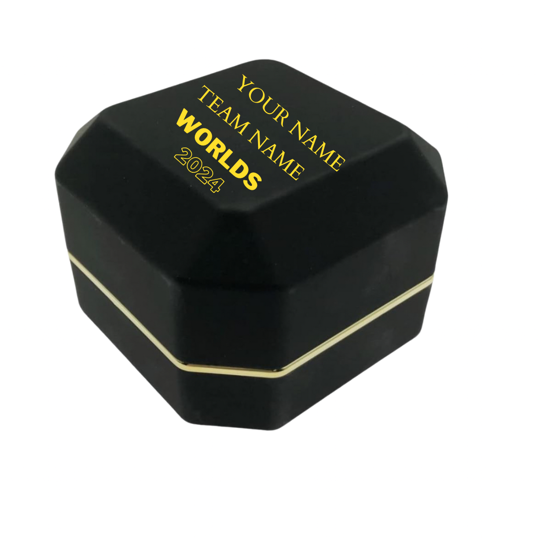 Light Up Champion Ring Storage Box