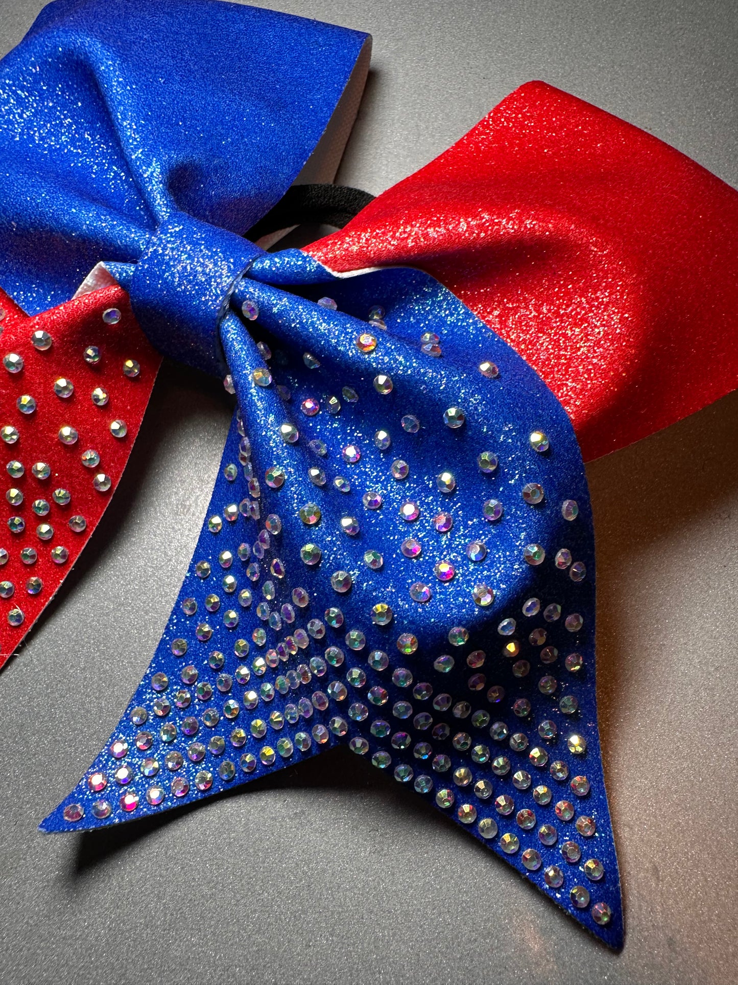 All Star Red and Blue Bow
