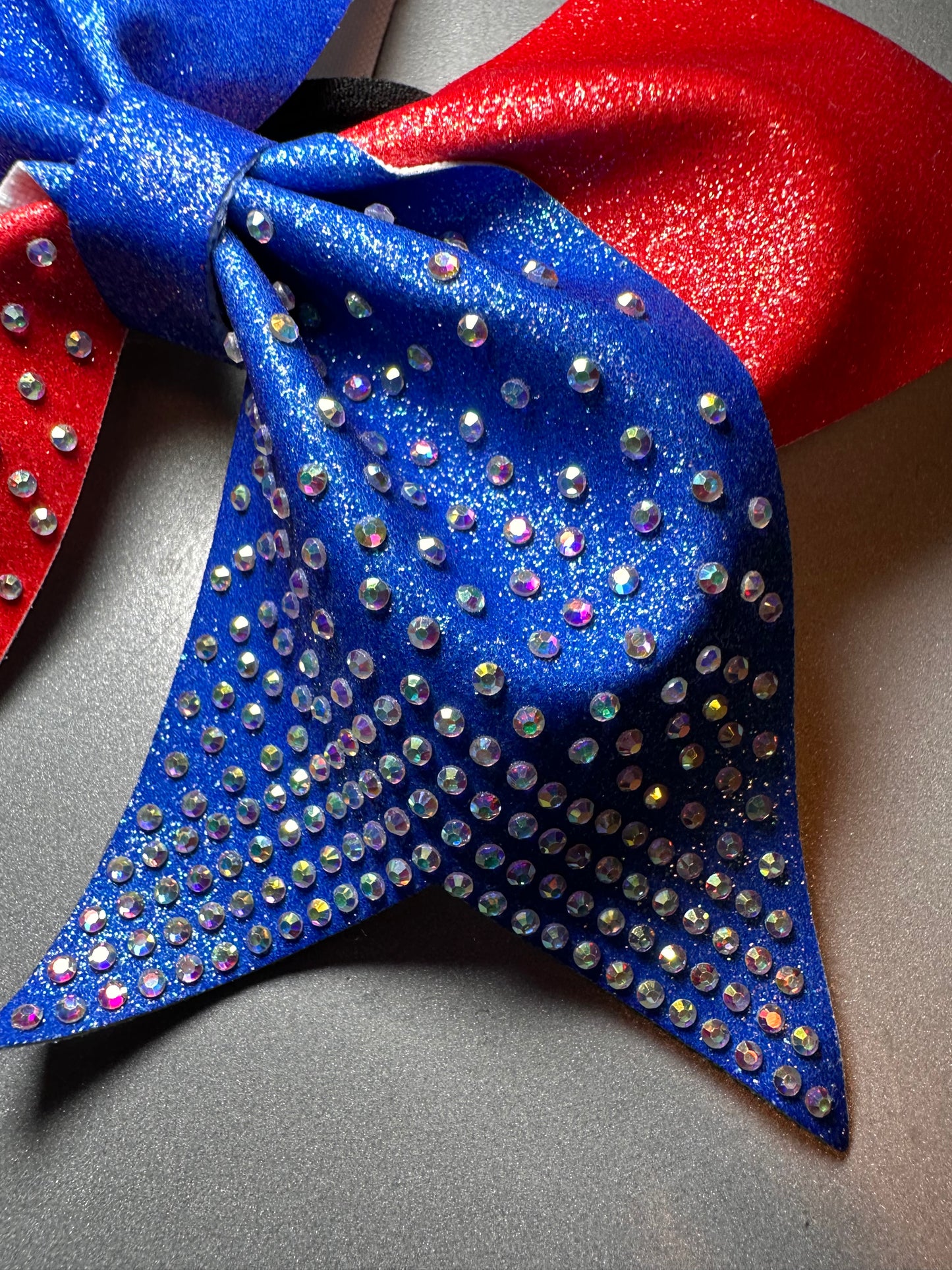All Star Red and Blue Bow
