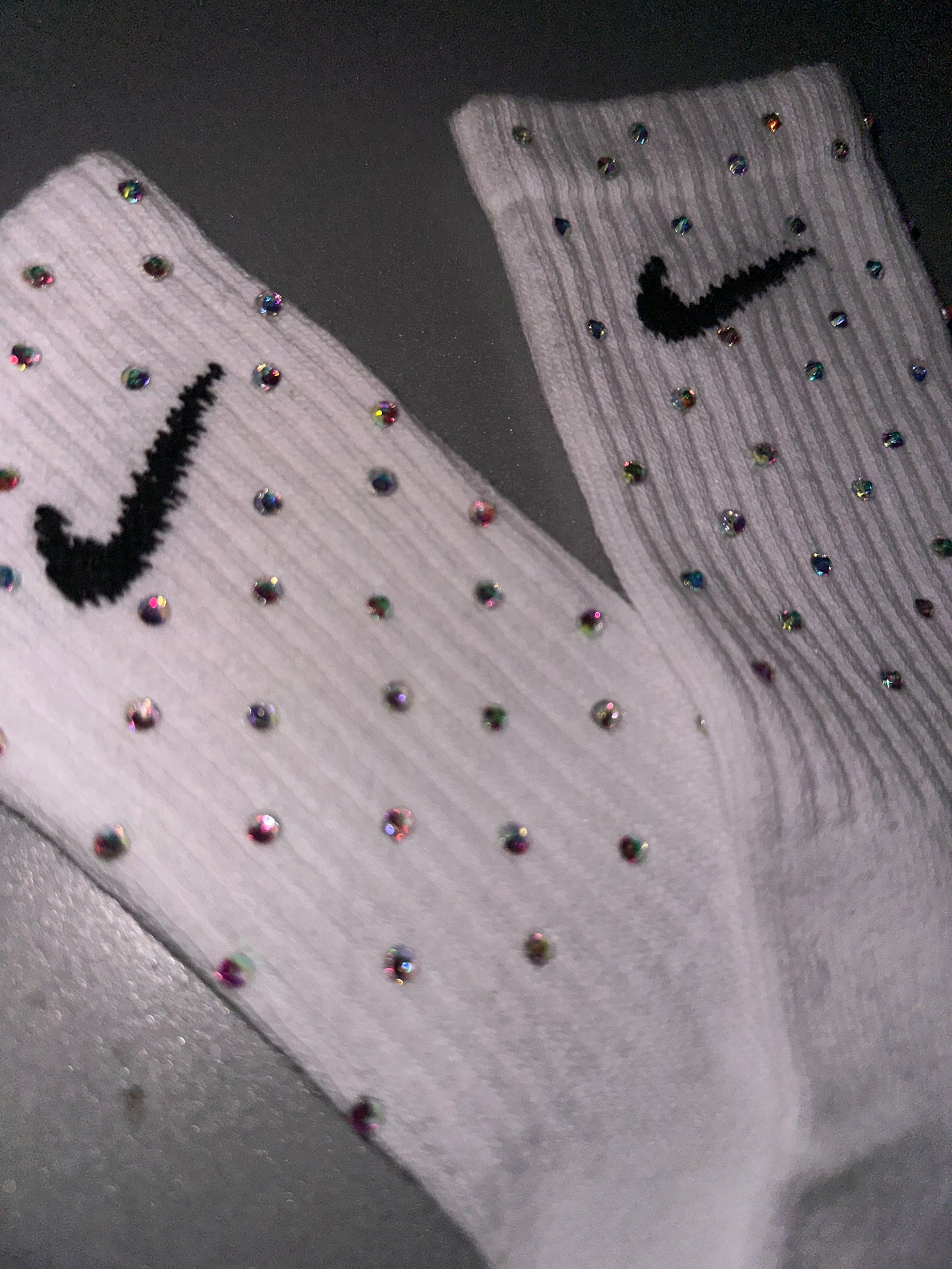 Sparkle Nike Training Socks