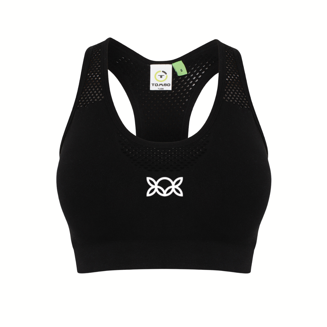 Kate Bow Fitness Wear Black Mesh - Mix N Match -T-shirt