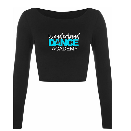 Wonderland Dance Academy Long Sleeved Dance Crop