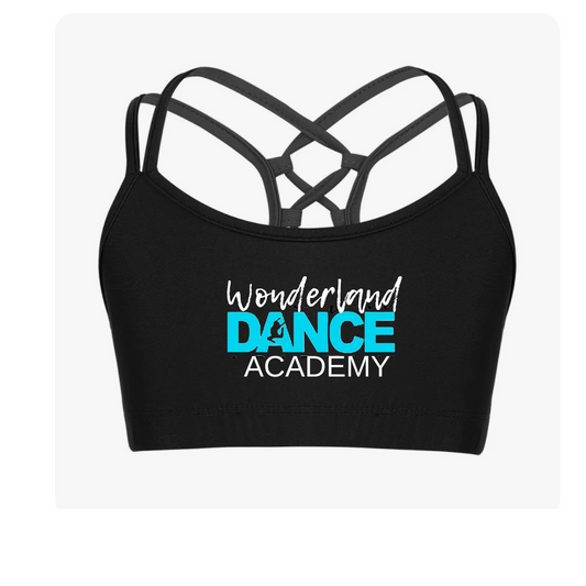 Wonderland Dance Academy Crop Dance Top- Style 2