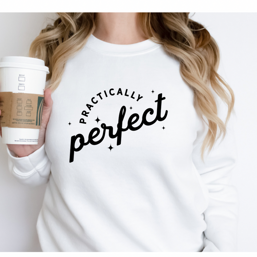 Practically Perfect Lifestyle Unisex Statement Jumper/T-shirt